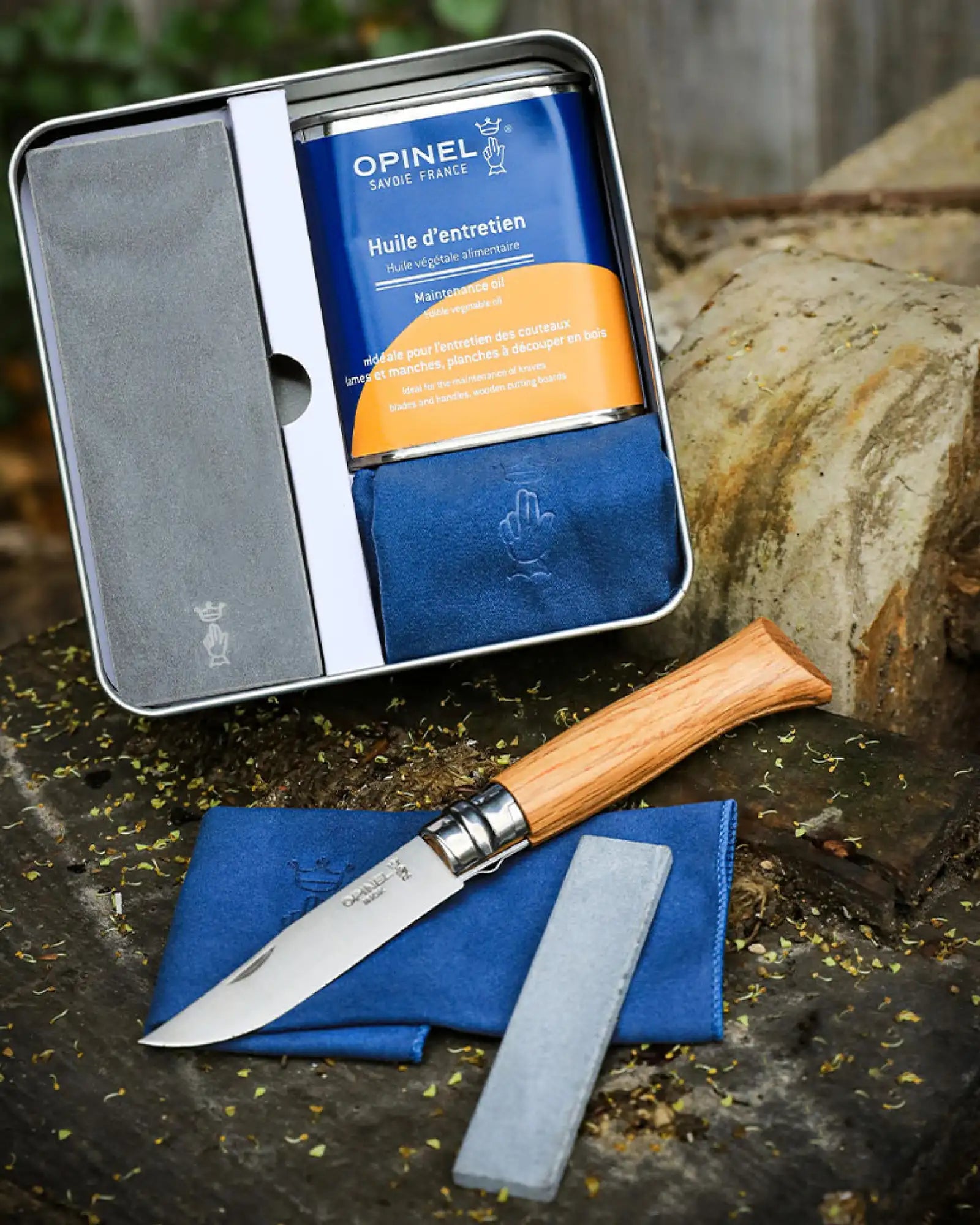 Messenslijpset Opinel Pyreneeën om te personaliseren - 3