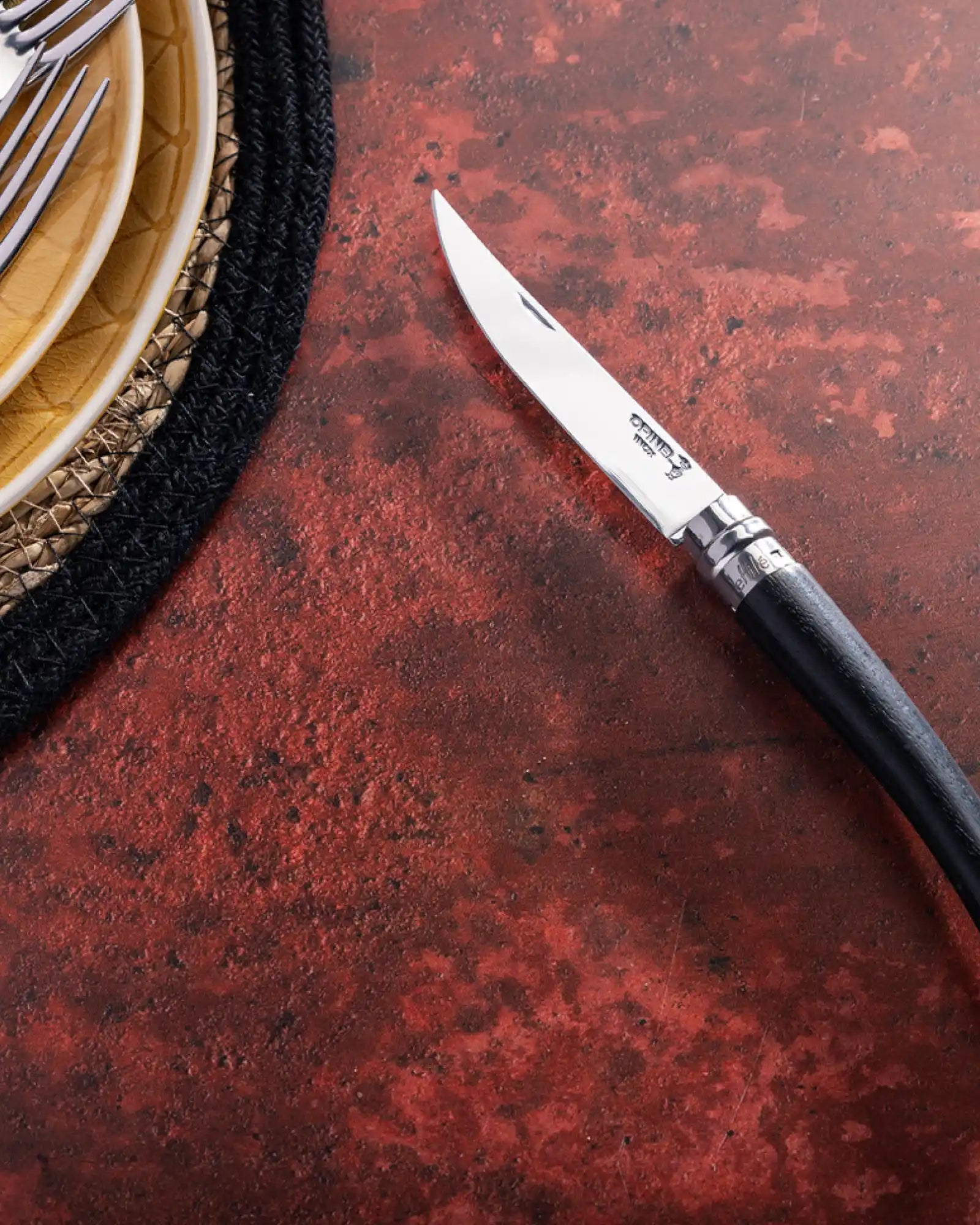 Zakmes beukenhout Opinel Effilé 8 om te personaliseren - 16