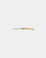 Zakmes beukenhout Opinel Effilé 8 om te personaliseren - Beige