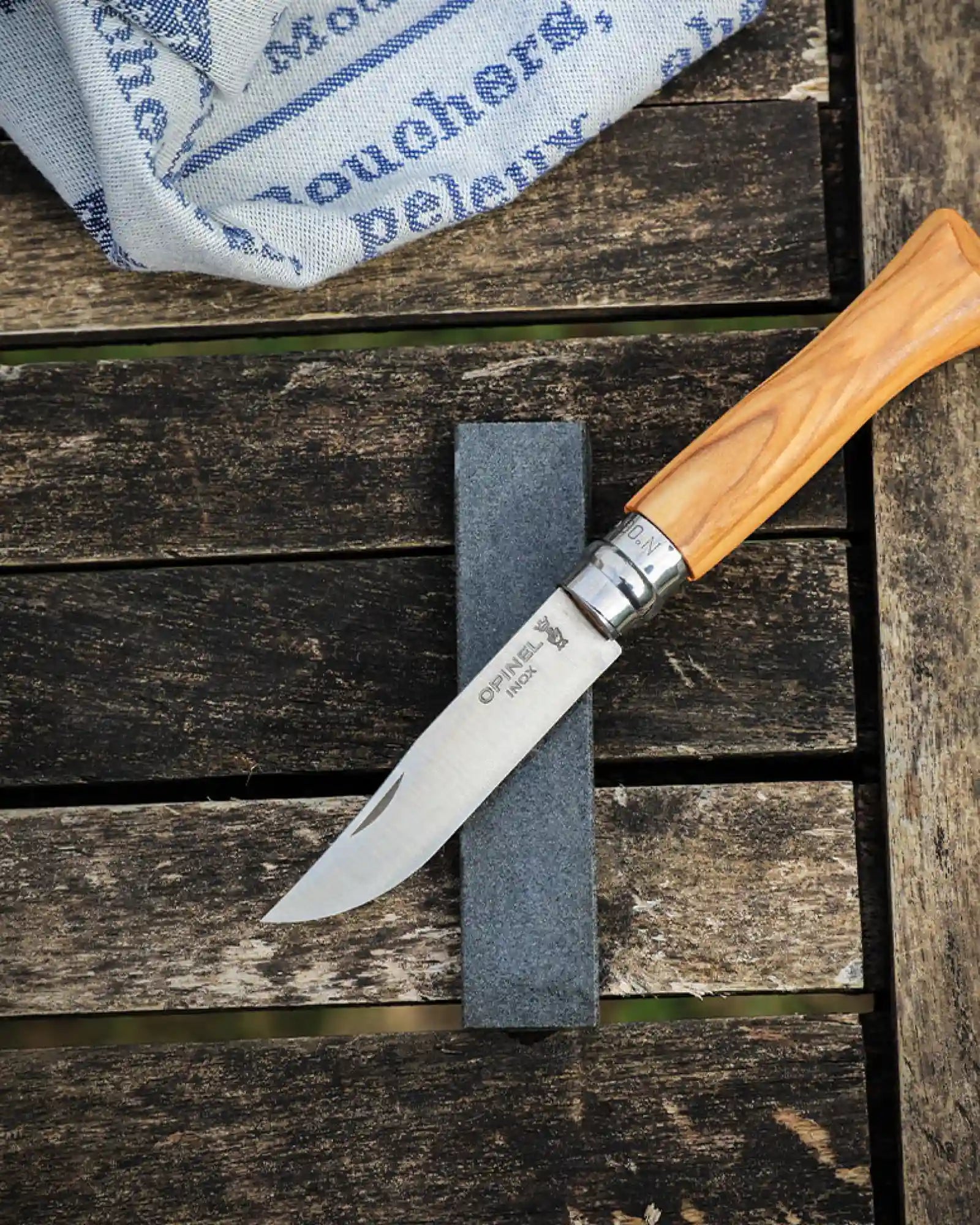 Slijpsteen natuursteen Opinel 10 cm om te personaliseren - 5