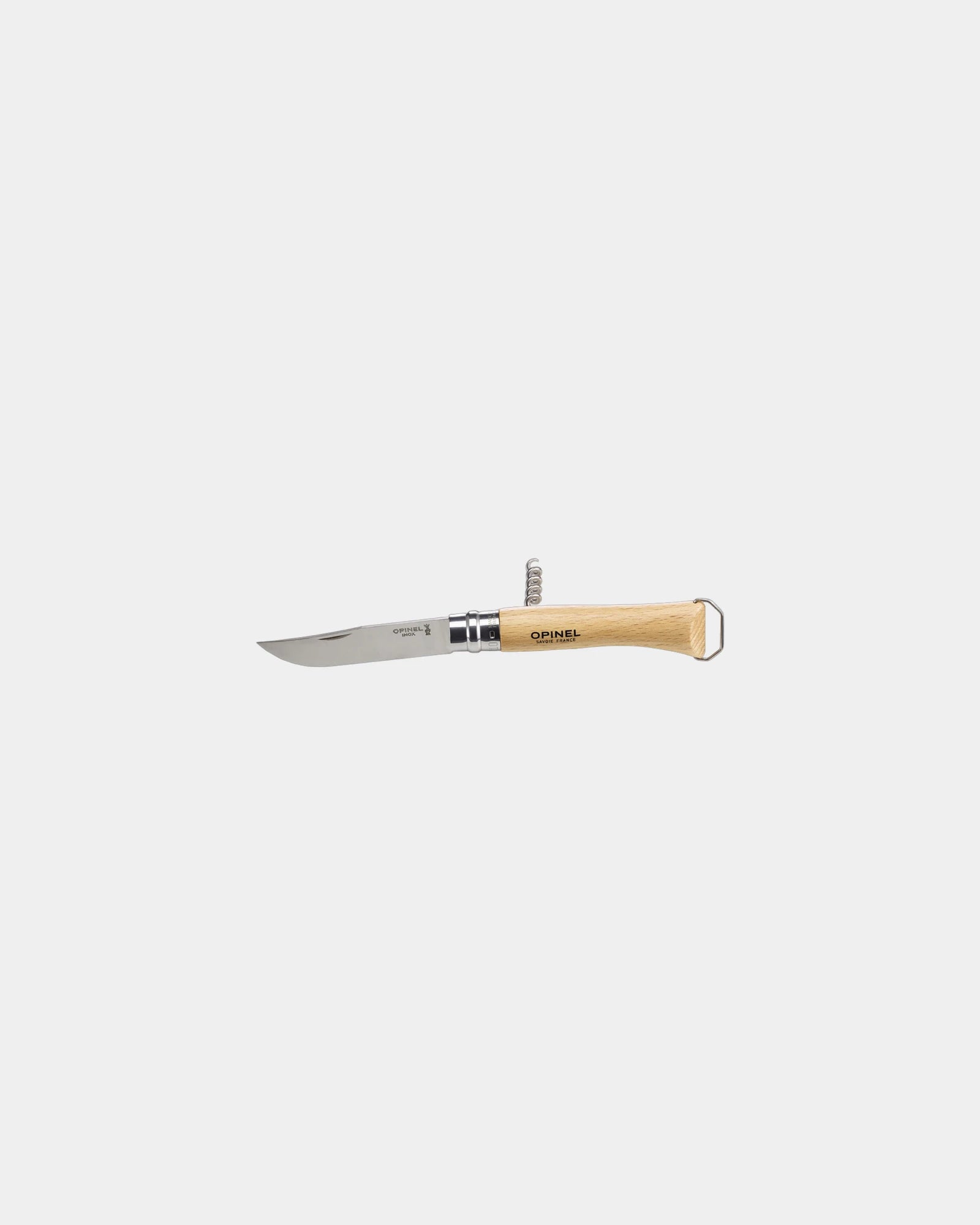 Zakmes met kurkentrekker Opinel N°10 om te personaliseren - Beige