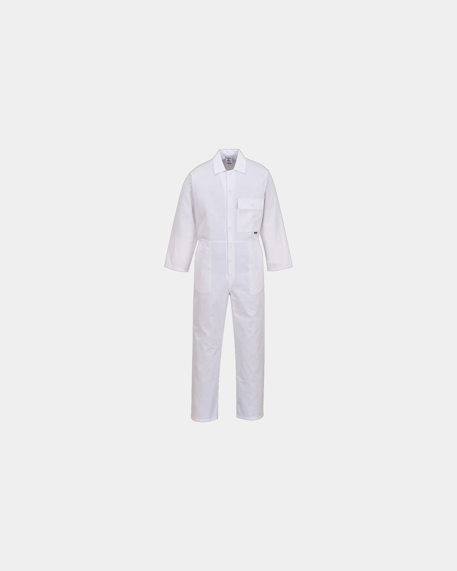 Overall polycotton 245 g/m² om te personaliseren - Wit