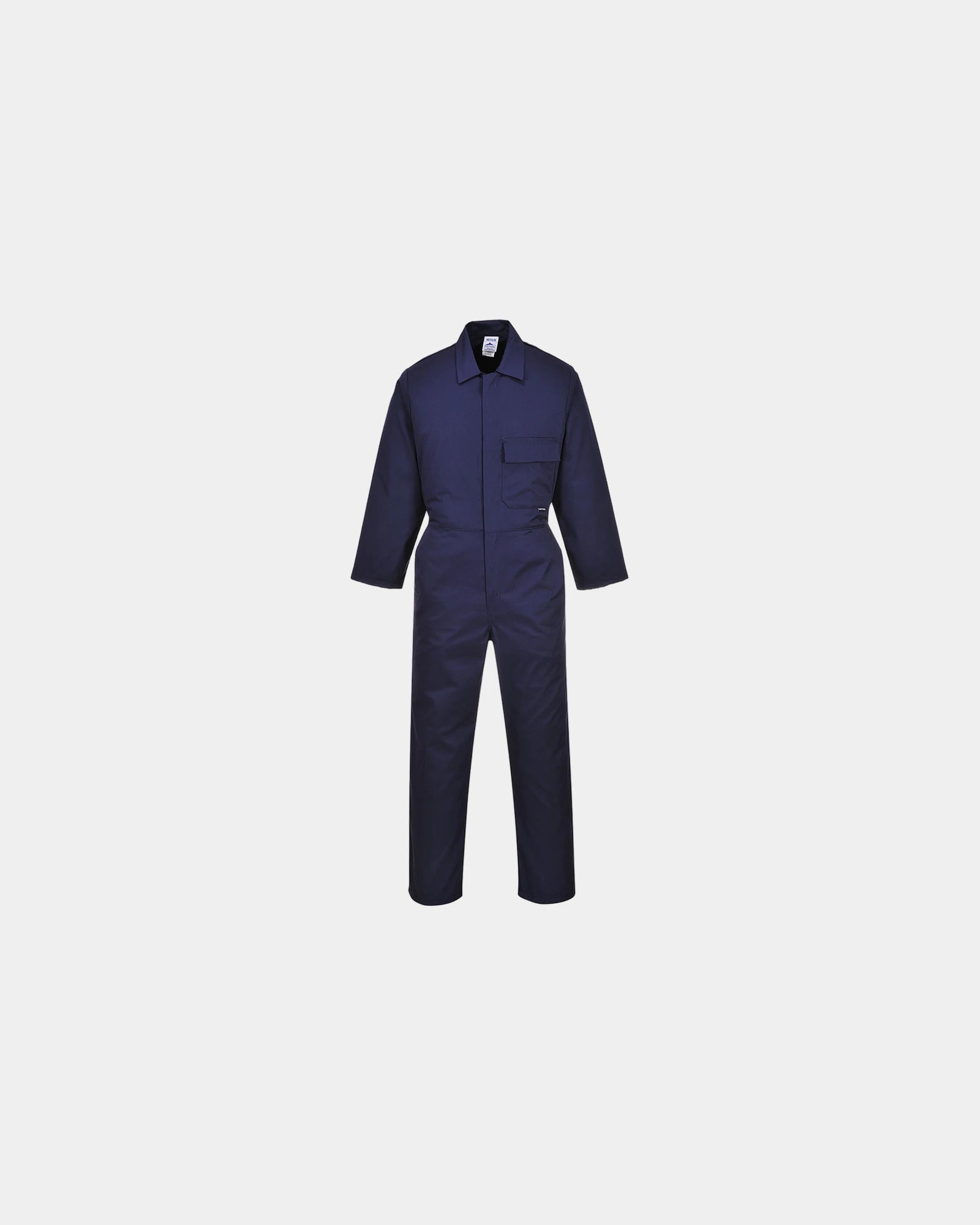 Overall polycotton 245 g/m² om te personaliseren - Marineblauw