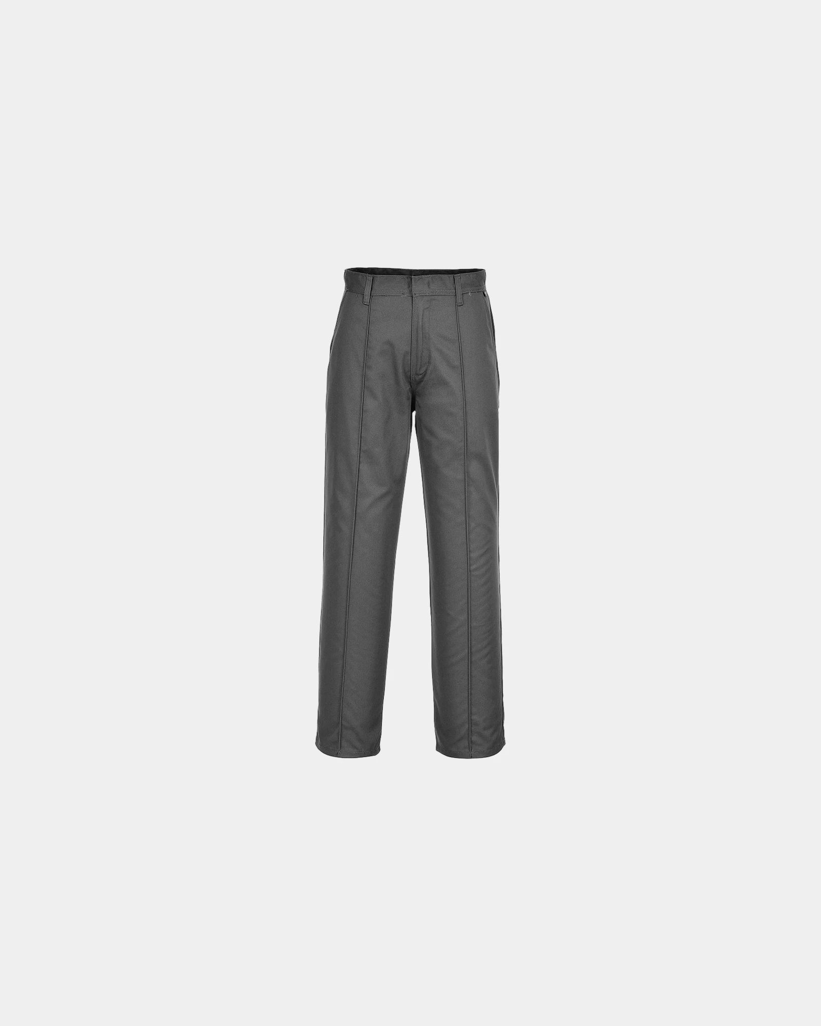 Broek polycotton 245 g/m² met plooi om te personaliseren - Grijs
