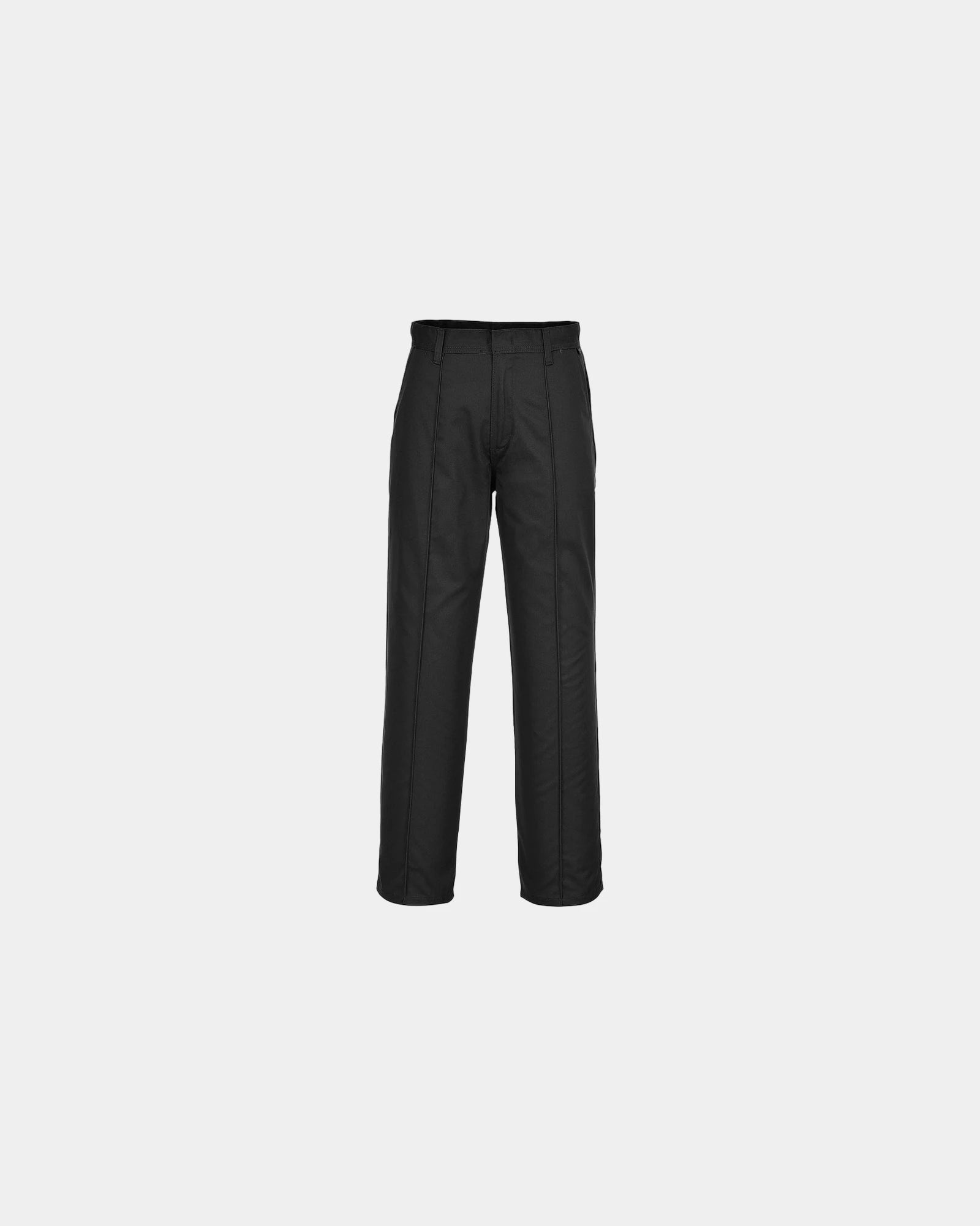 Broek polycotton 245 g/m² met plooi om te personaliseren - Zwart-Hemelsblauw