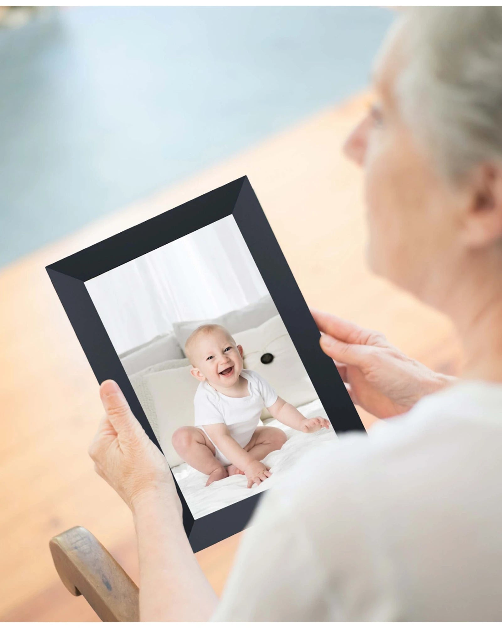 Digitaal fotokader 10" Wifi Frameo om te personaliseren - 6