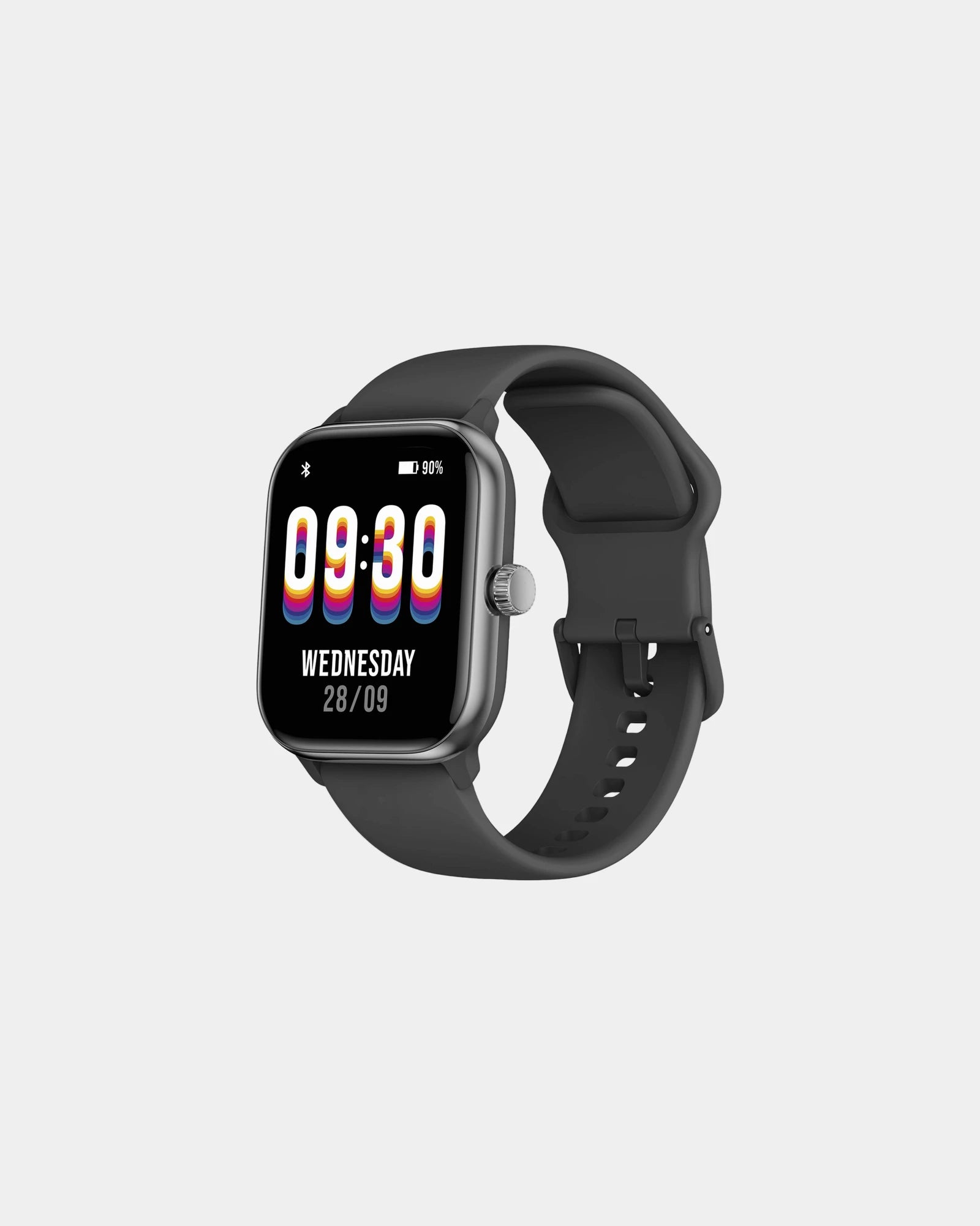 Smartwatch met Alexa AMOLED-scherm om te personaliseren - Zwart