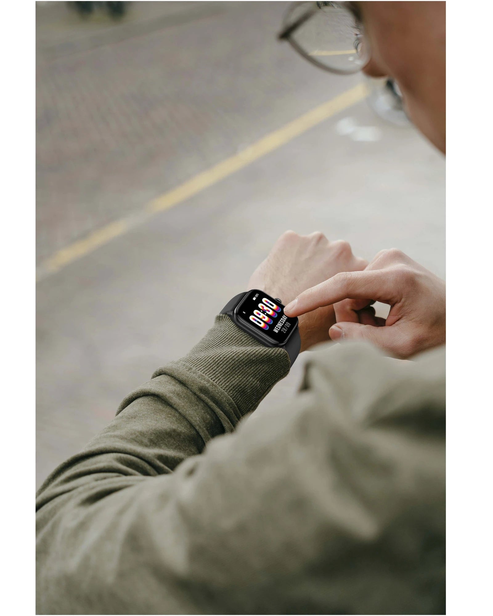 Smartwatch met Alexa AMOLED-scherm om te personaliseren - 5