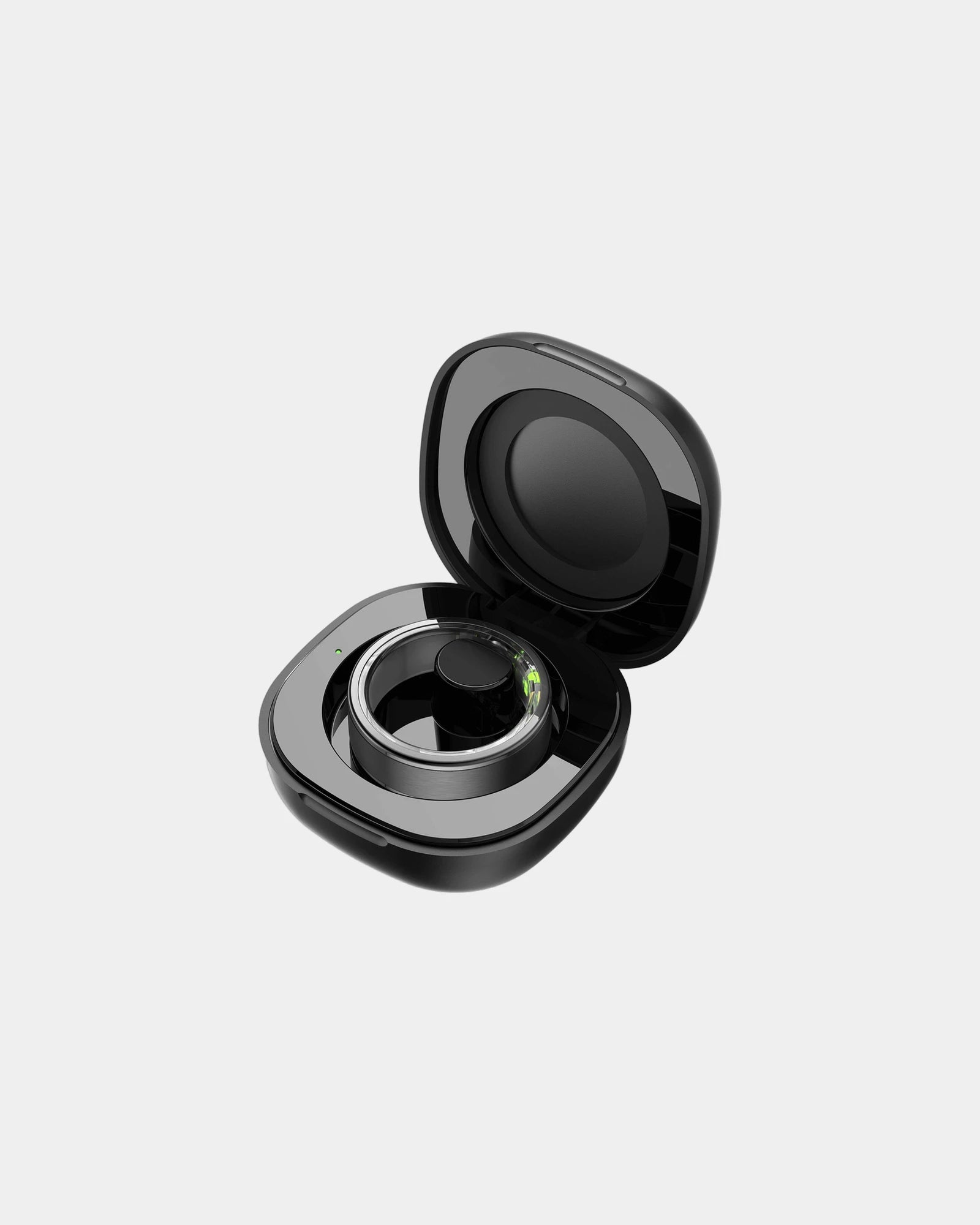 Slimme ring aluminium 5ATM waterdicht om te personaliseren - Zwart