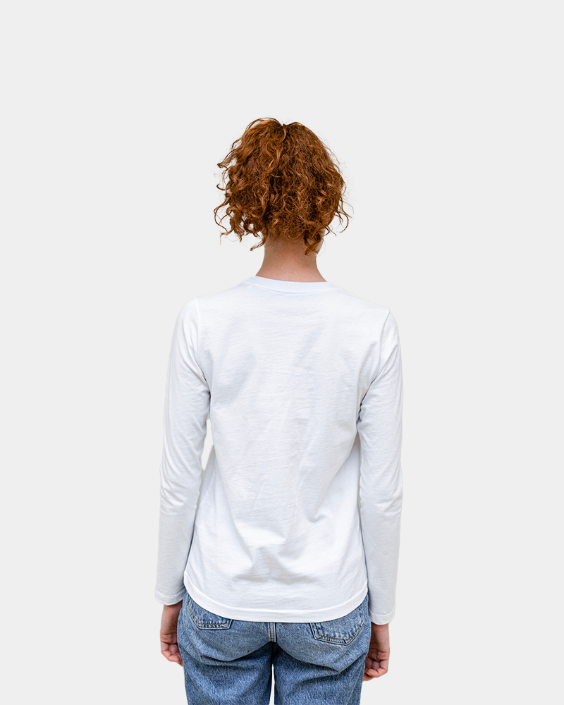 DamesT-shirt met lange mouwen om te personaliseren - 14