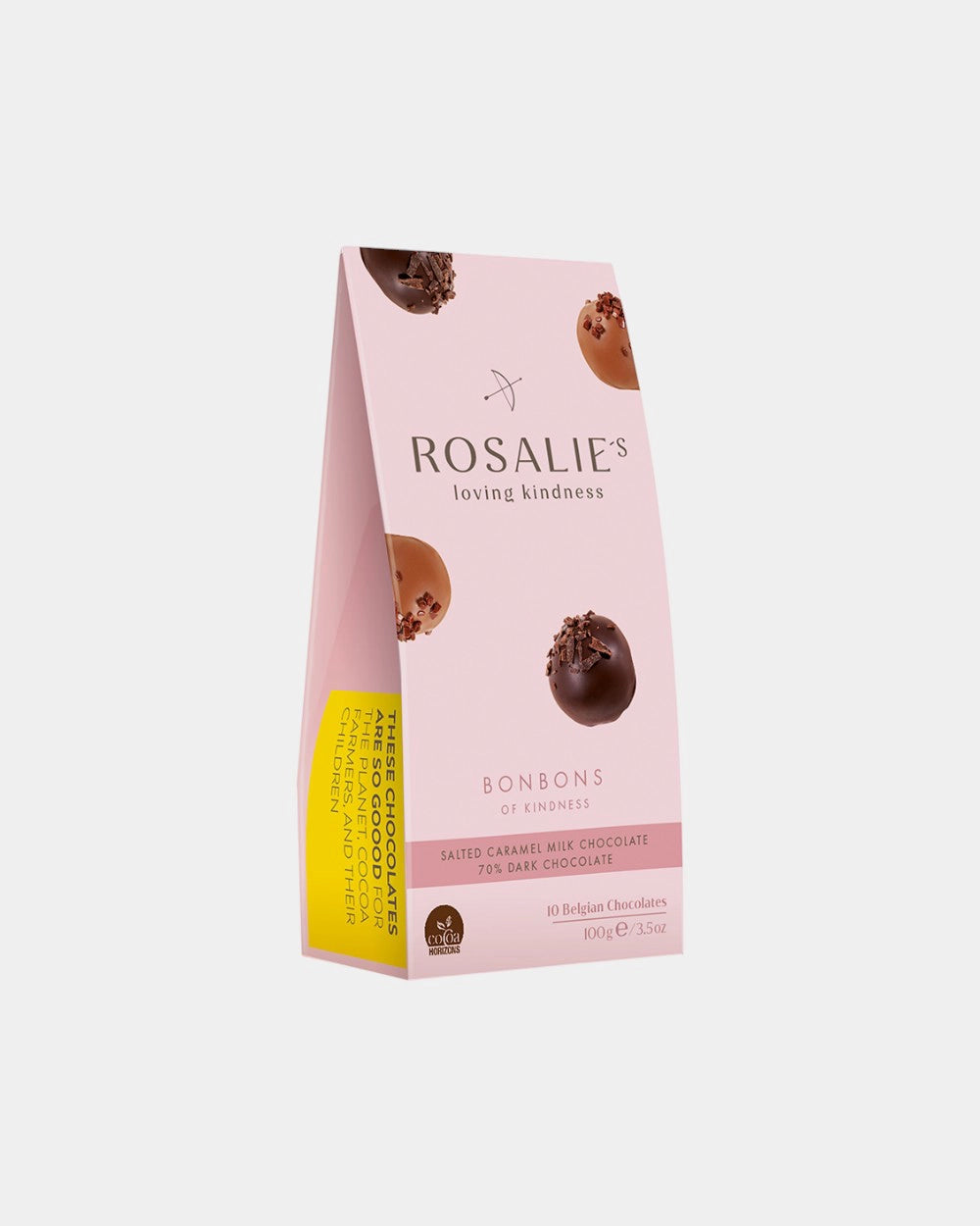 Doos met 10 Belgische chocolaatjes