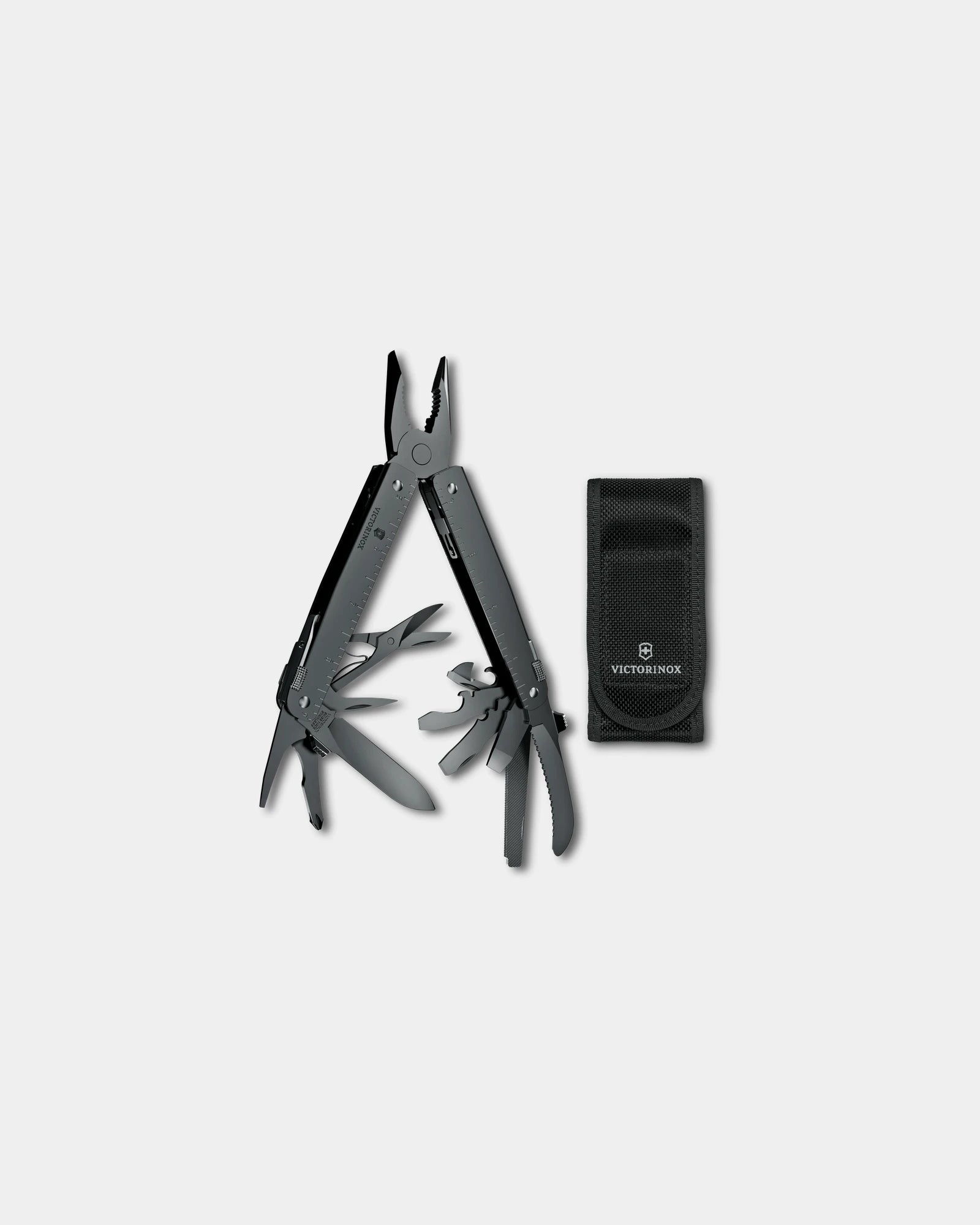 Multitool staal Swiss Tool MXBS om te personaliseren - Nylon riemhoes inbegrepen