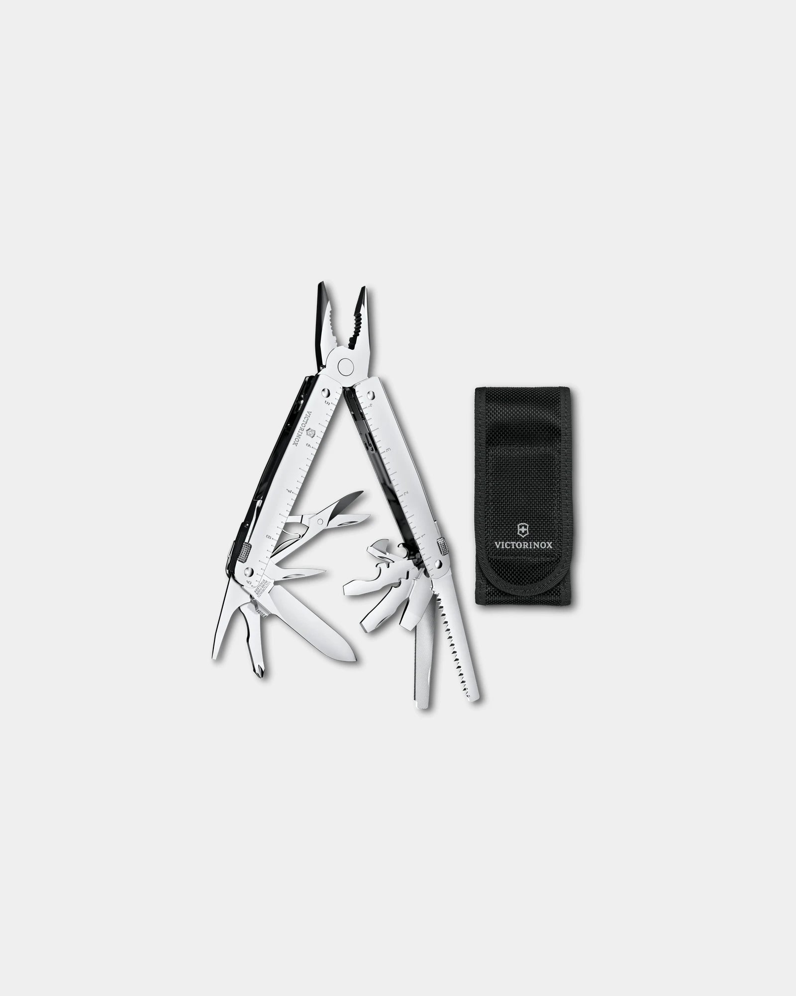 Multitool staal Swiss Tool MX om te personaliseren - Nylon riemhoes inbegrepen