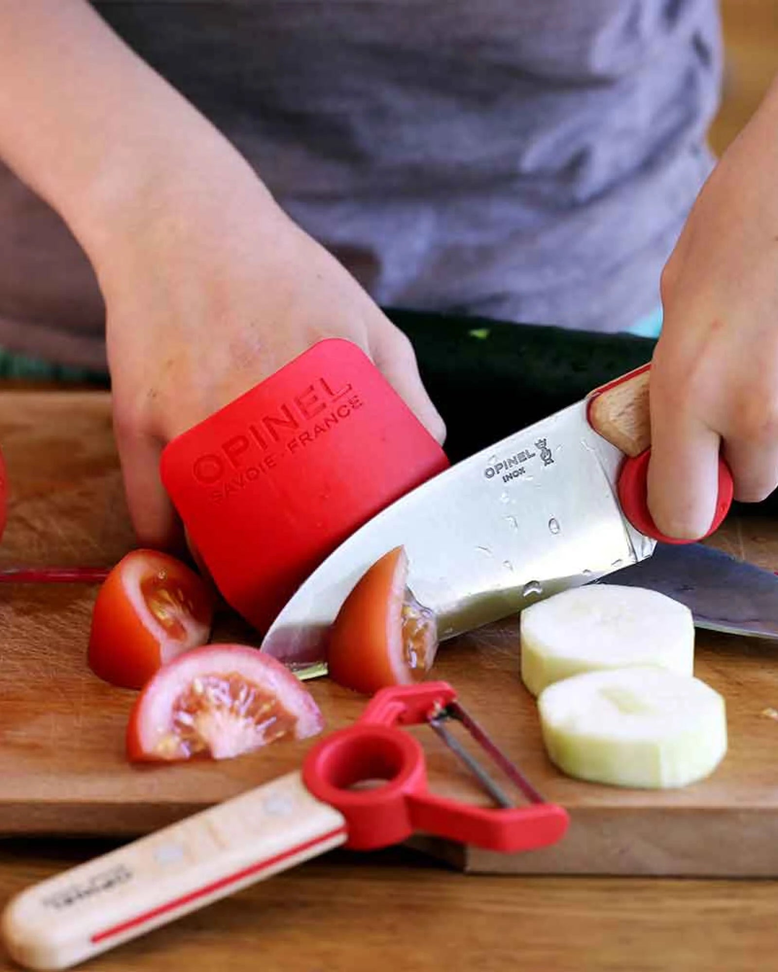 Kinderkeukenset Opinel Le Petit Chef om te personaliseren - 6