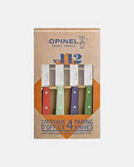 Messenset roestvrij staal Opinel N°112 om te personaliseren - Rood