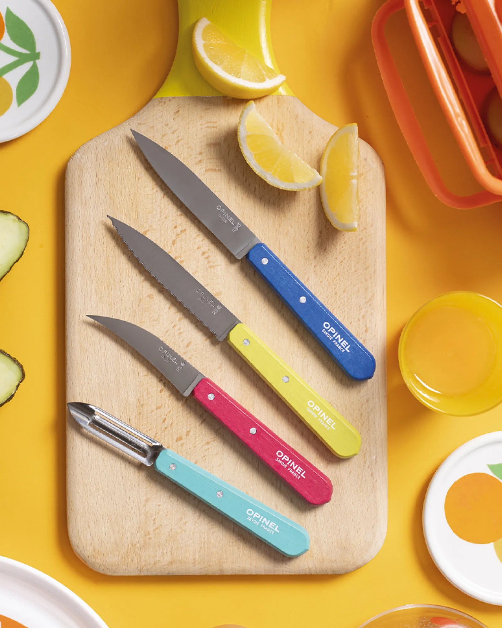 Messenset roestvrij staal Opinel Pop80 om te personaliseren - 2