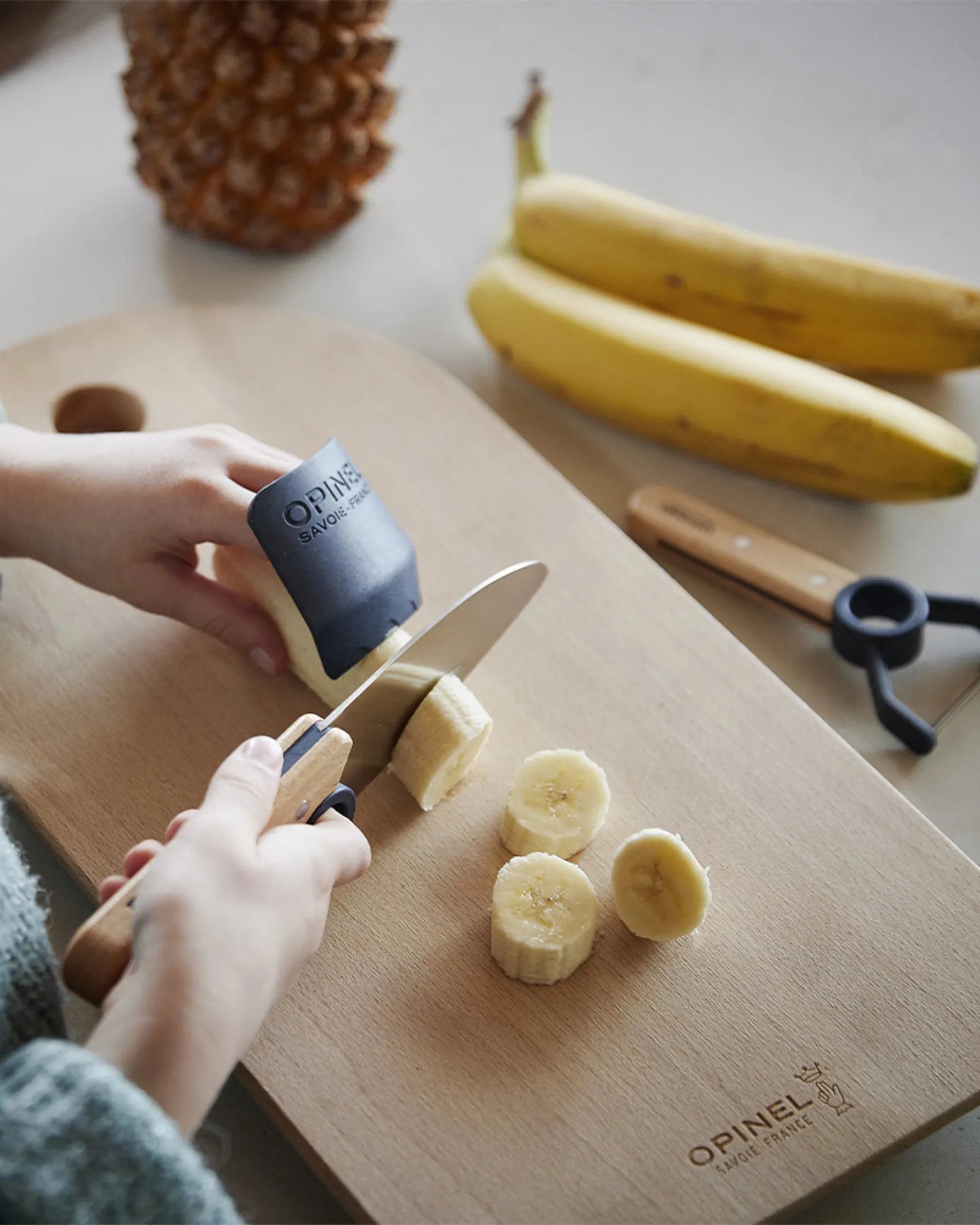 Kinderkeukenset Opinel Le Petit Chef om te personaliseren - 8