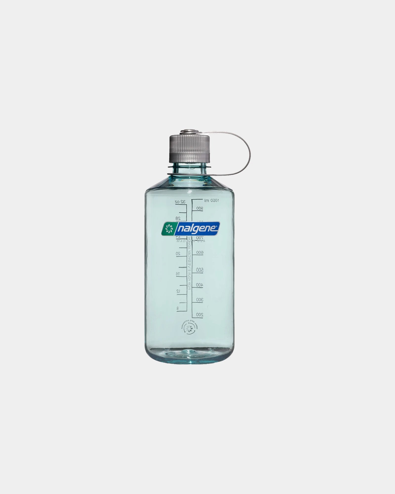Gerecyclede drinkfles Sustain 1L om te personaliseren - Zeeschuim