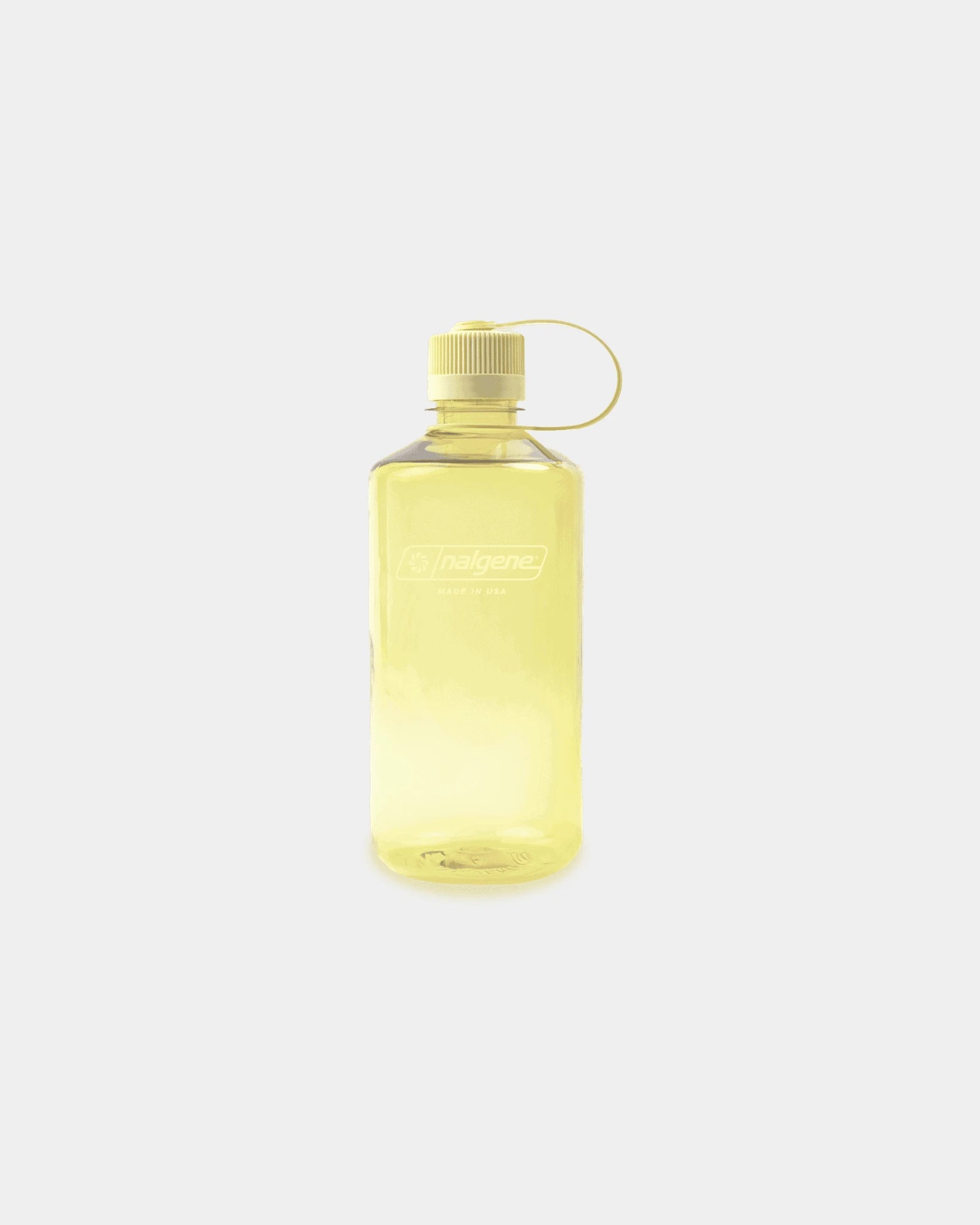 Gerecyclede drinkfles Sustain 1L om te personaliseren - boterkleurig