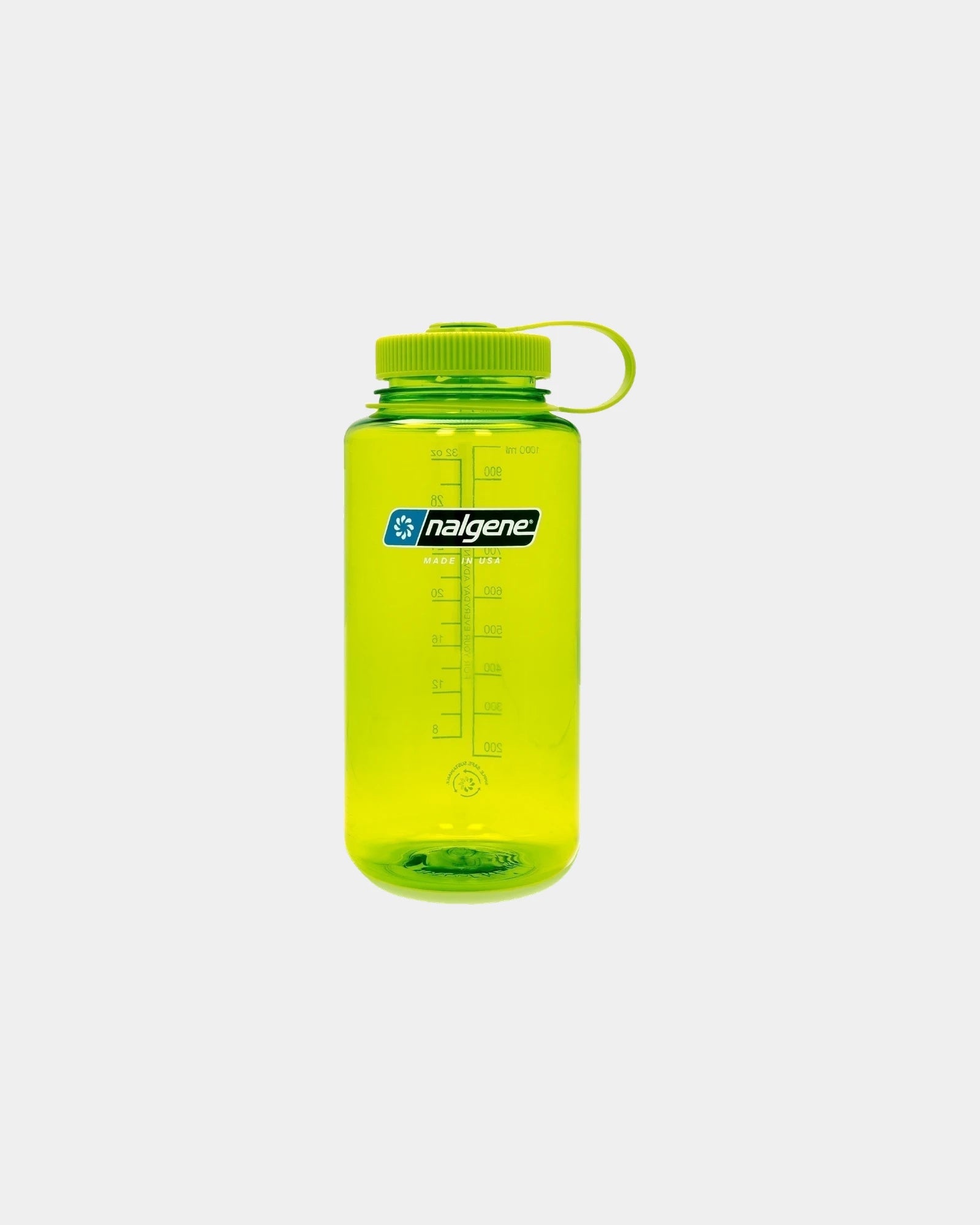 Drinkfles Tritan gerecycled Nalgene 1L om te personaliseren - lentegroen