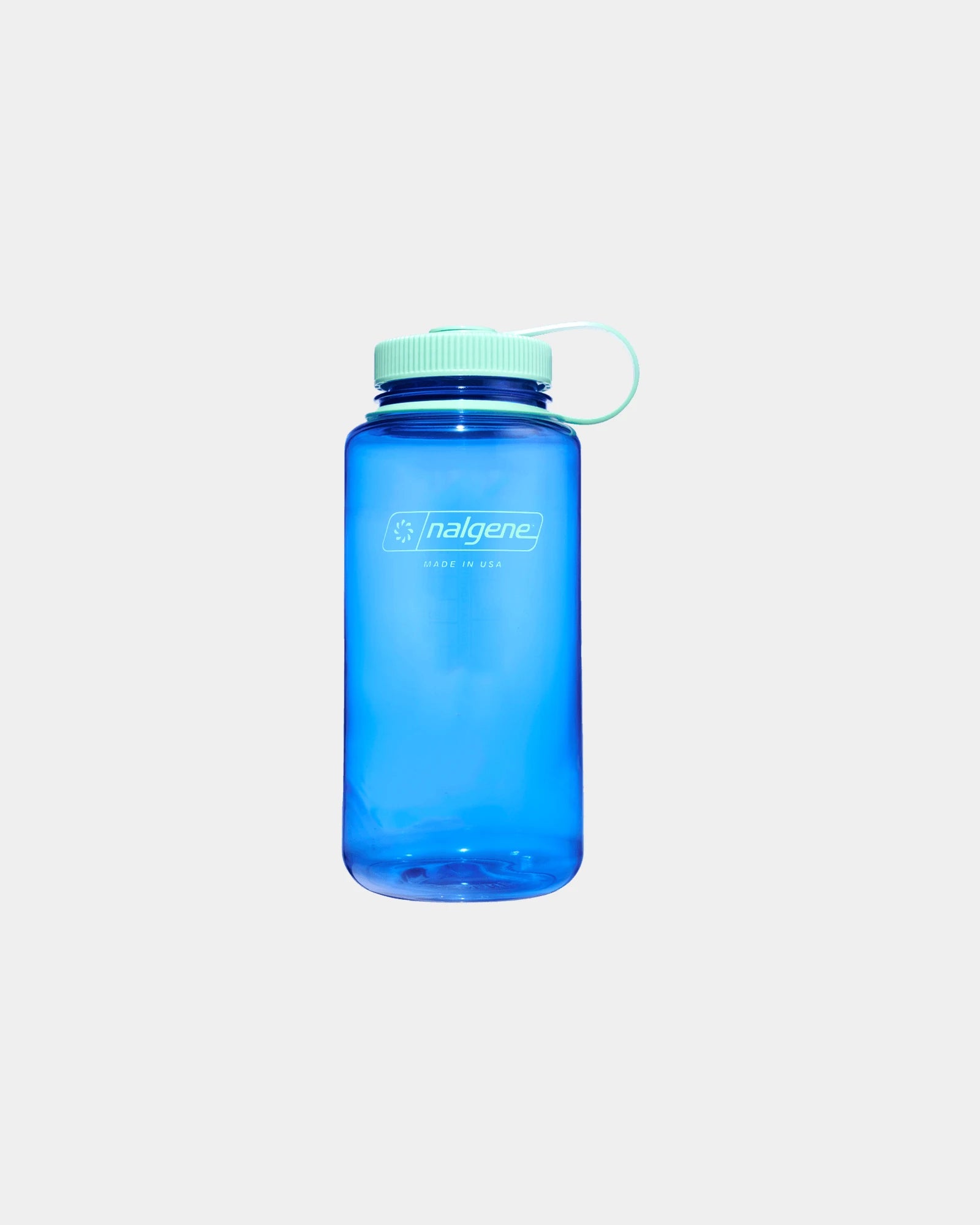Drinkfles Tritan gerecycled Nalgene 1L om te personaliseren - korenbloemblauw