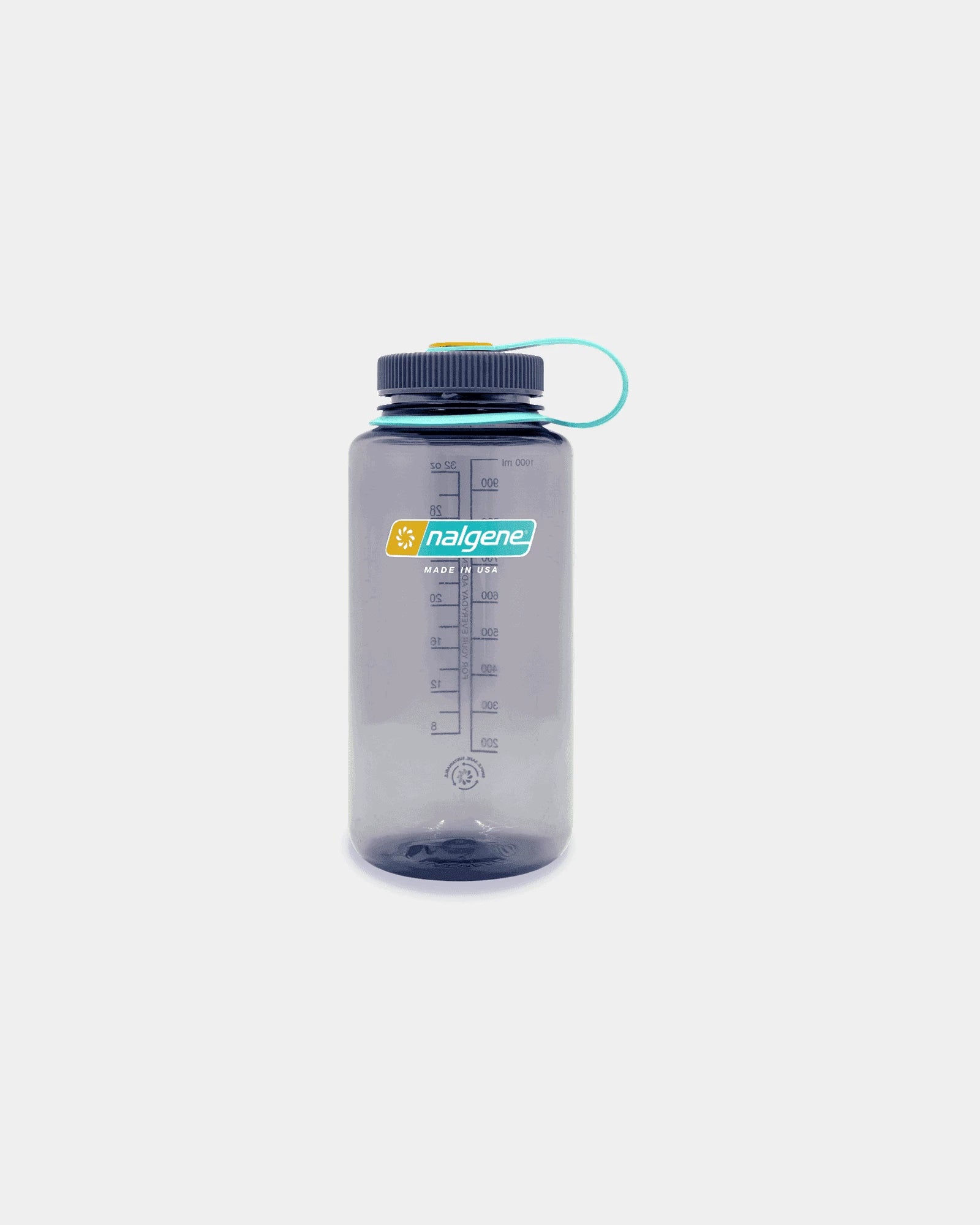 Drinkfles Tritan gerecycled Nalgene 1L om te personaliseren - Aubergine