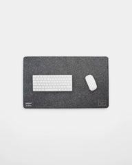 Bureaumat van gerecycled textiel om te personaliseren
