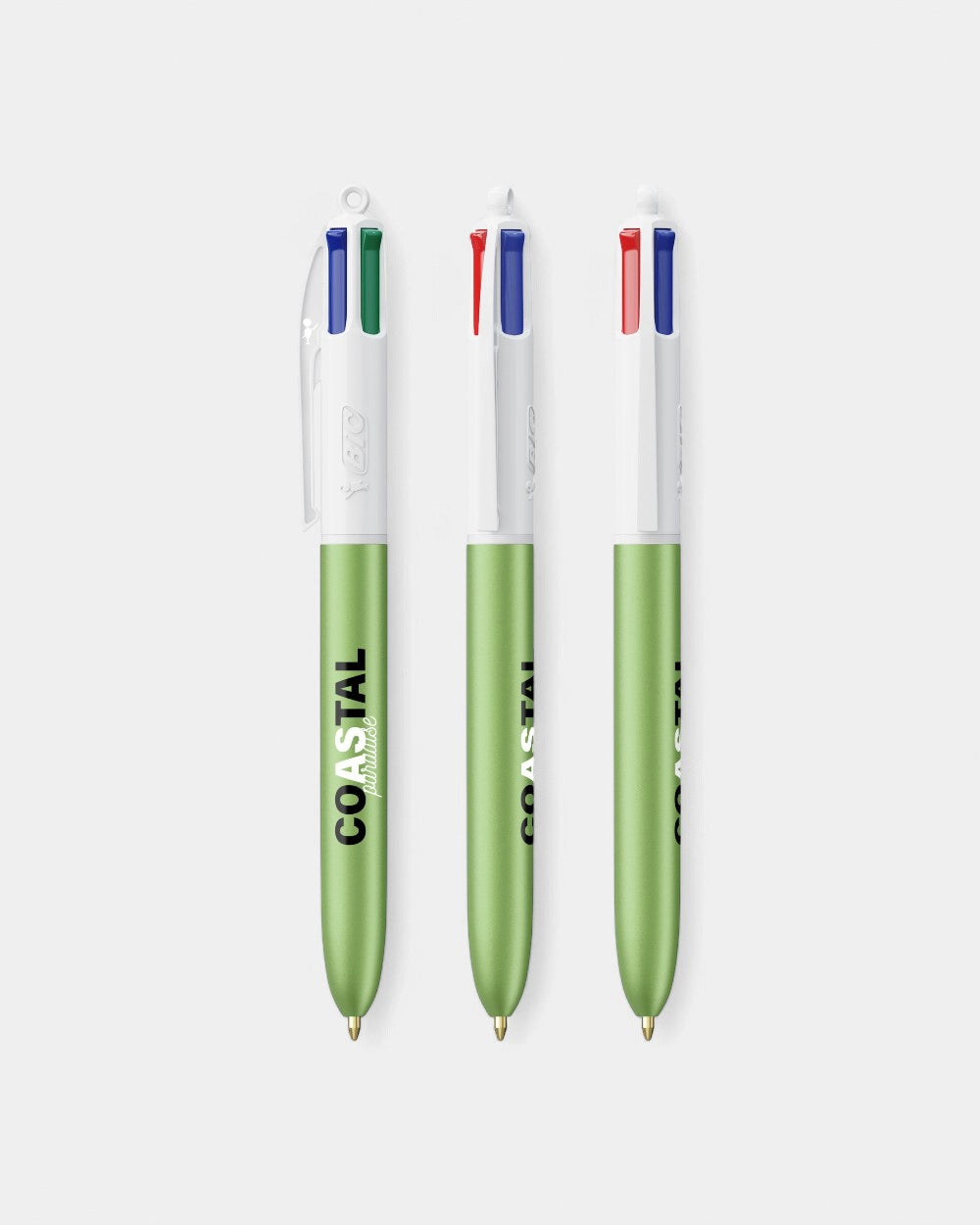 BIC® 4-kleuren balpen Made in France te personaliseren - 1