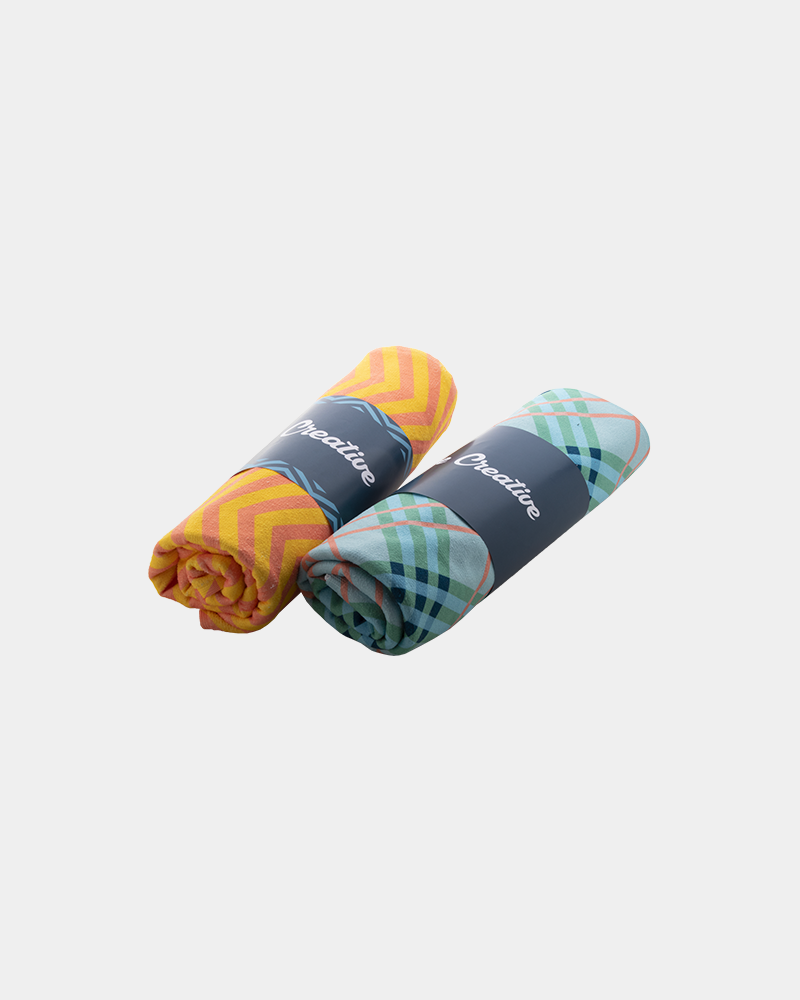 Strandhanddoek maat L om te personaliseren - 2