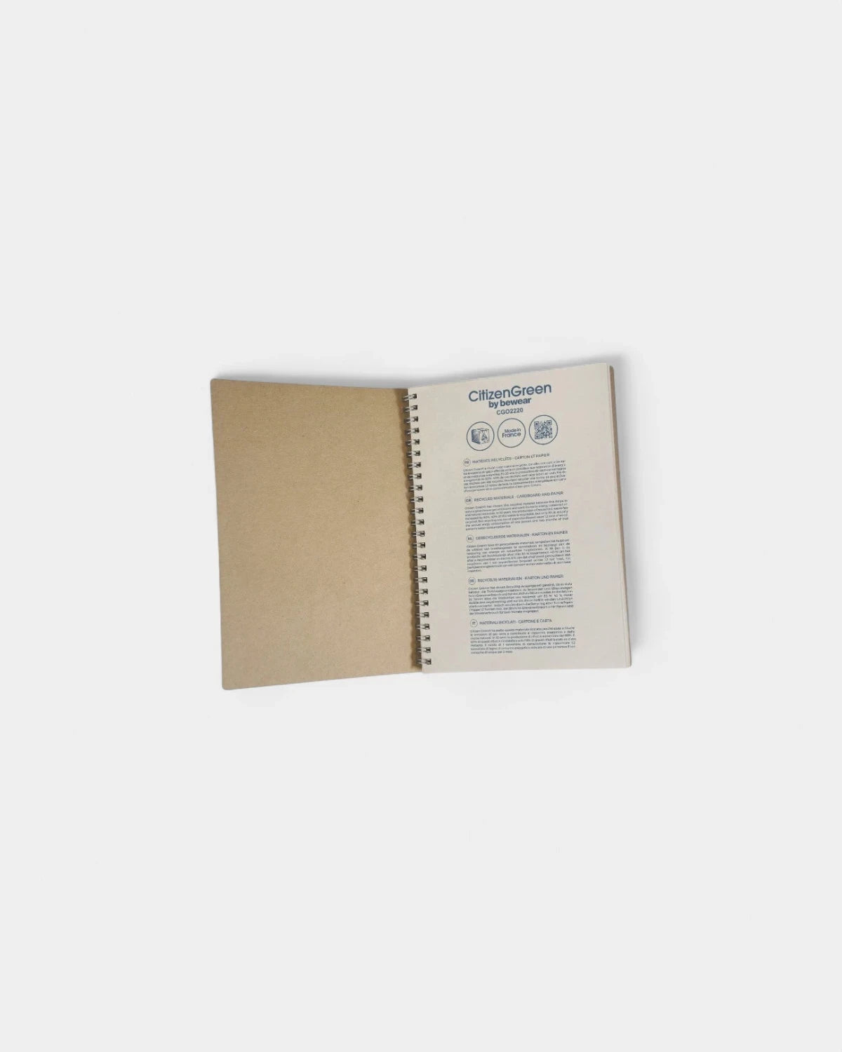 Personaliseerbaar spiraalschrift A5 Made in France - 5