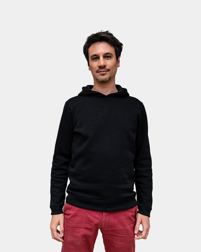 Heren hoodie Made in France om te personaliseren - 14