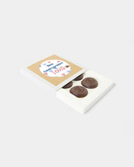 Doos van 16 chocolaatjes te personaliseren