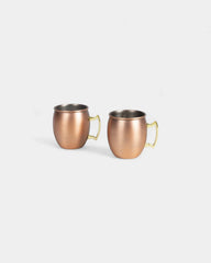 Set van 2 Moscow mule bekers om te personaliseren