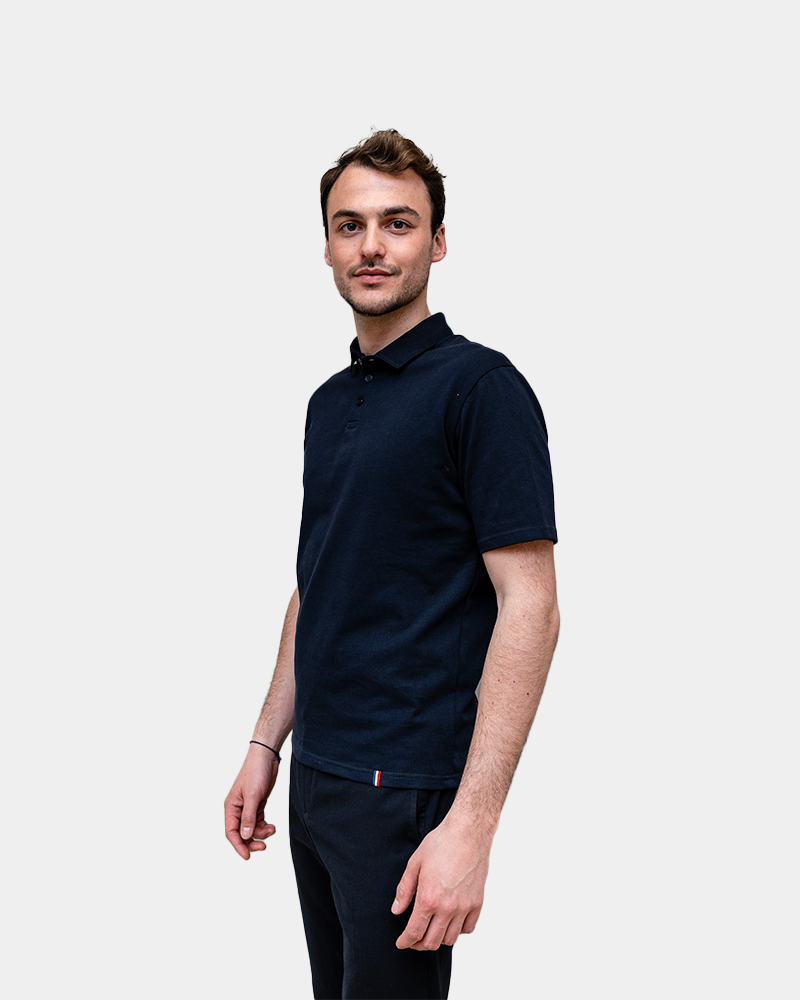 Milieuvriendelijke herenpolo om te personaliseren - 5