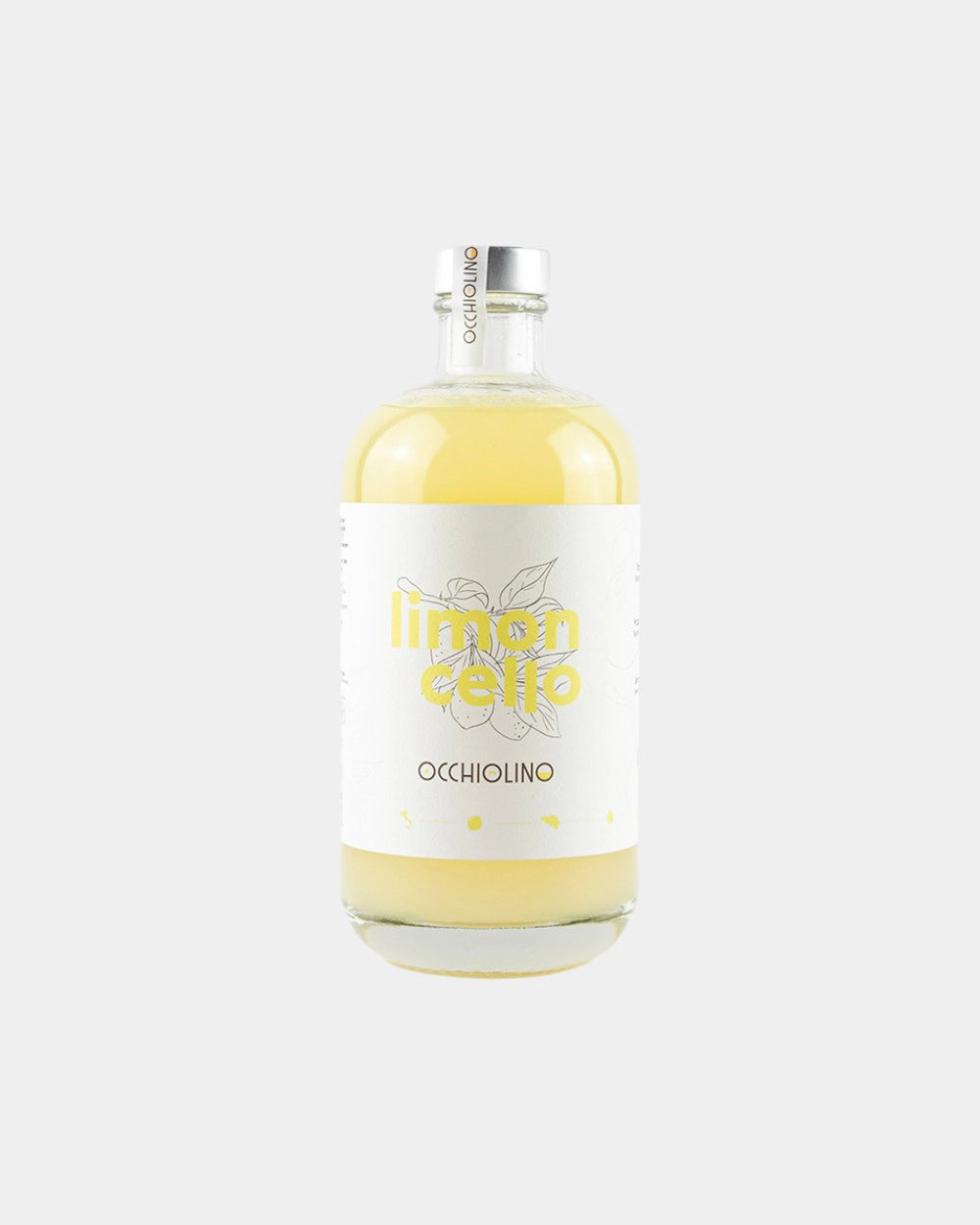 Biologische Limoncello om te personaliseren