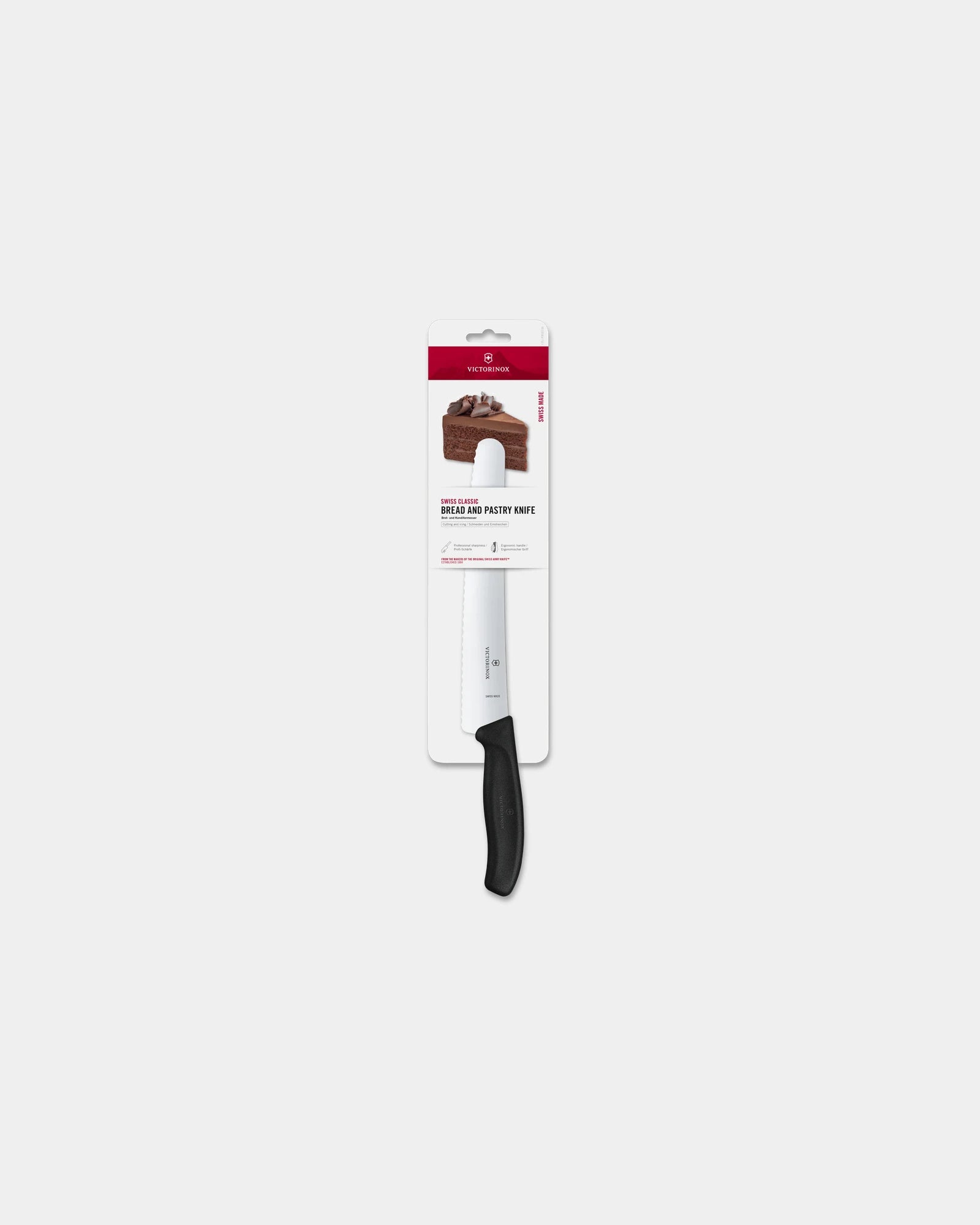 Broodmes rvs gekarteld Victorinox om te personaliseren - 1