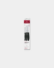 Messenset Swiss Classic 11 cm om te personaliseren - Zwart