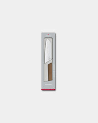 Santokumes Swiss Modern notenhout 17 cm om te personaliseren - 1