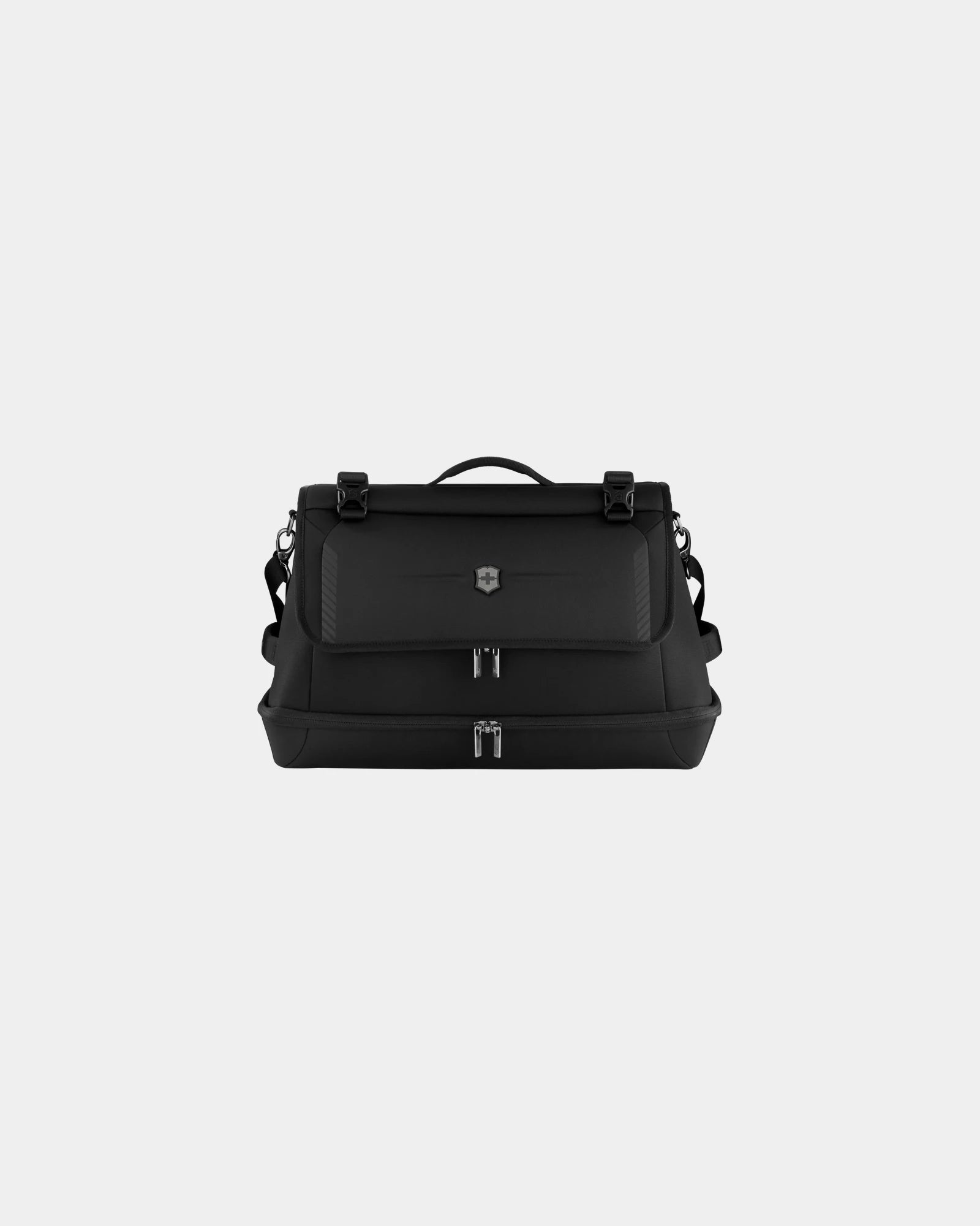 Reistas gerecycled Crosslight 37L om te personaliseren - Zwart