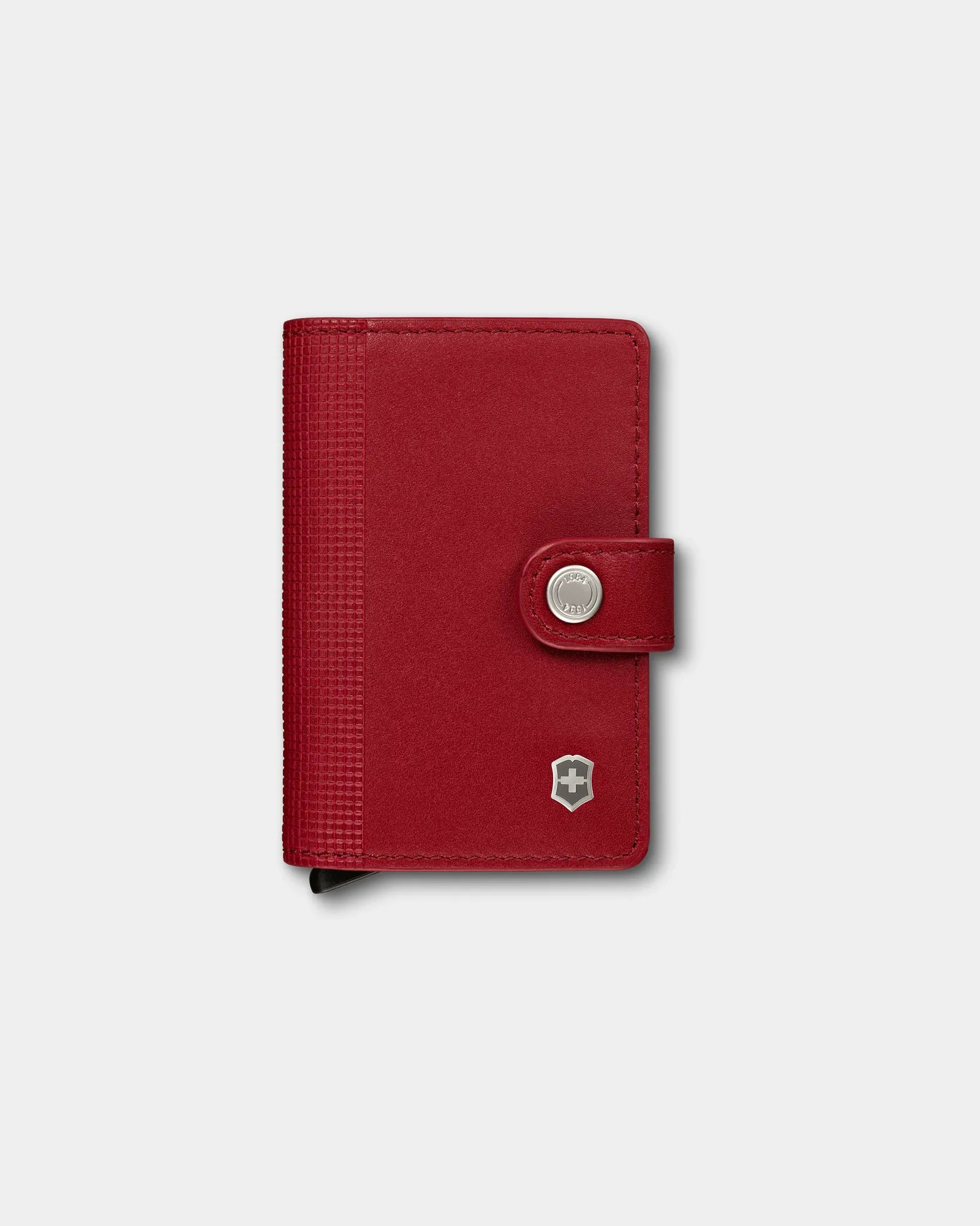 Kaarthouder leer RFID Victorinox Altius om te personaliseren - Rood