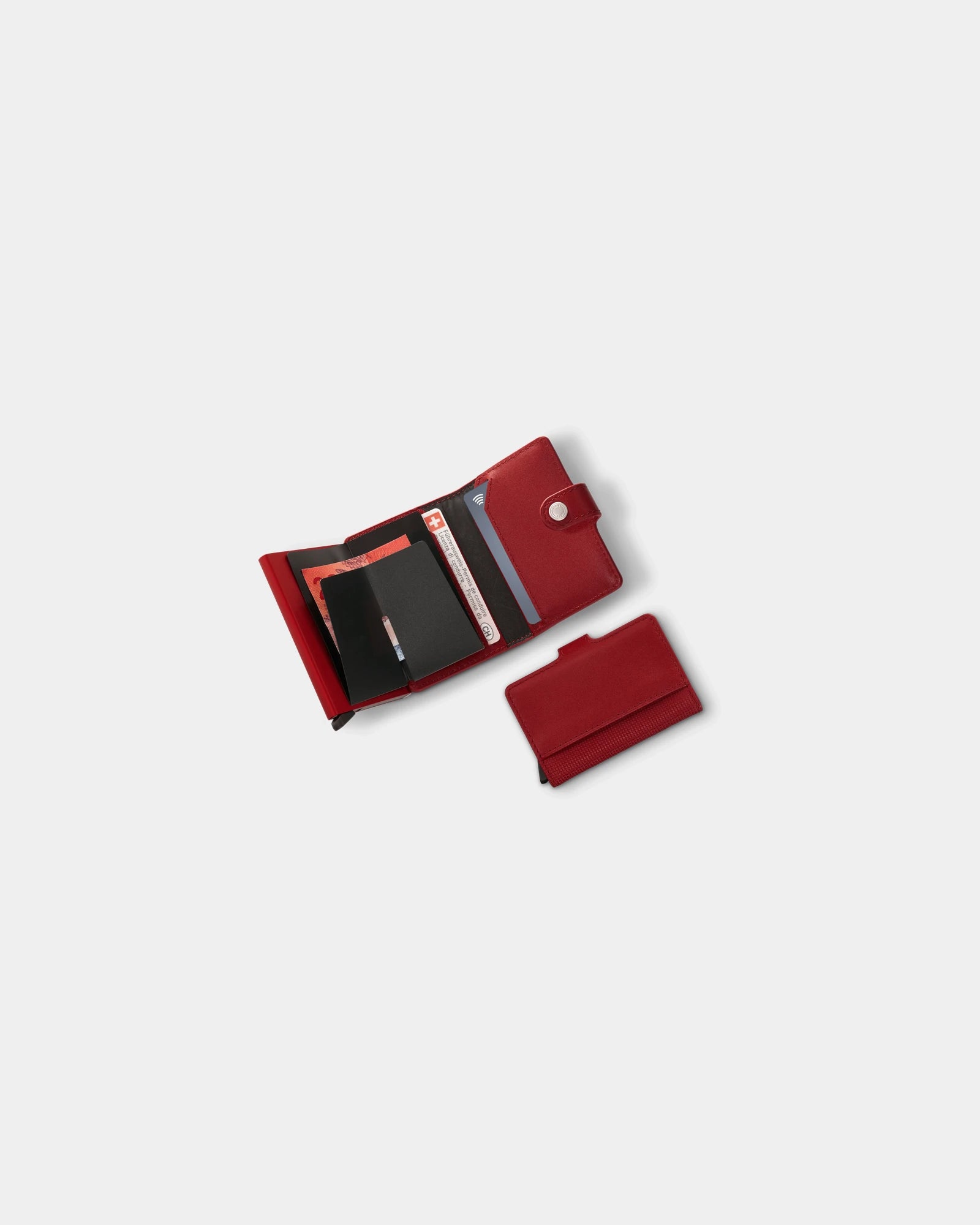 Kaarthouder leer RFID Victorinox Altius om te personaliseren - 5