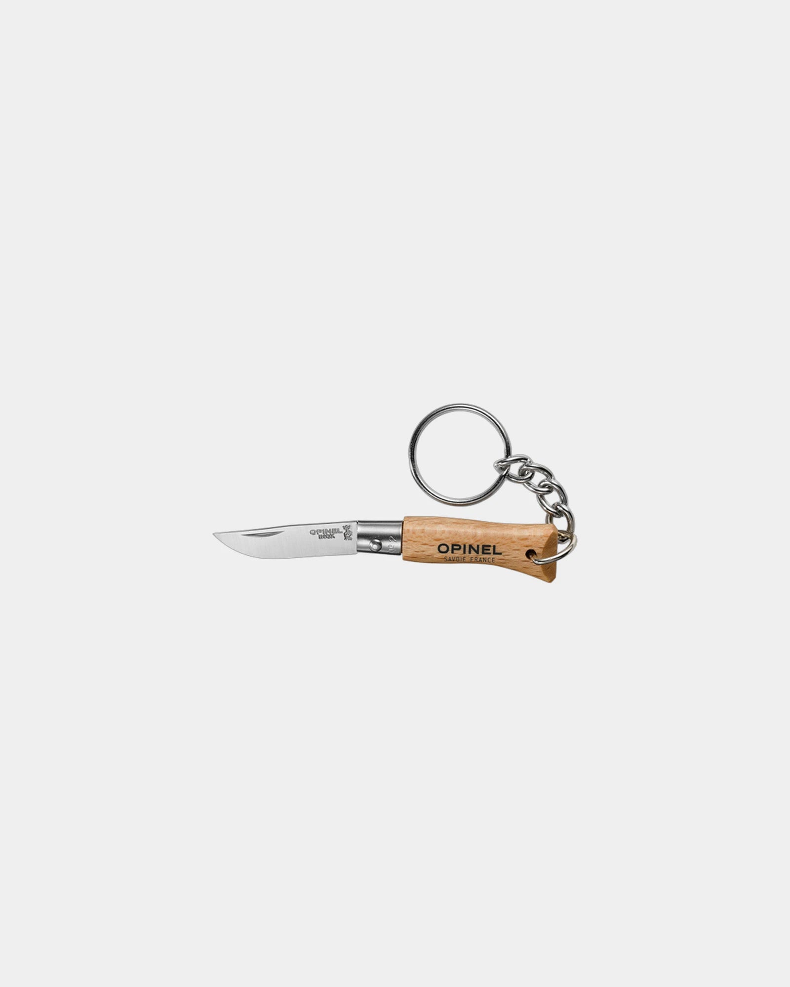 Sleutelhangermes N°02 Opinel om te personaliseren - Beige