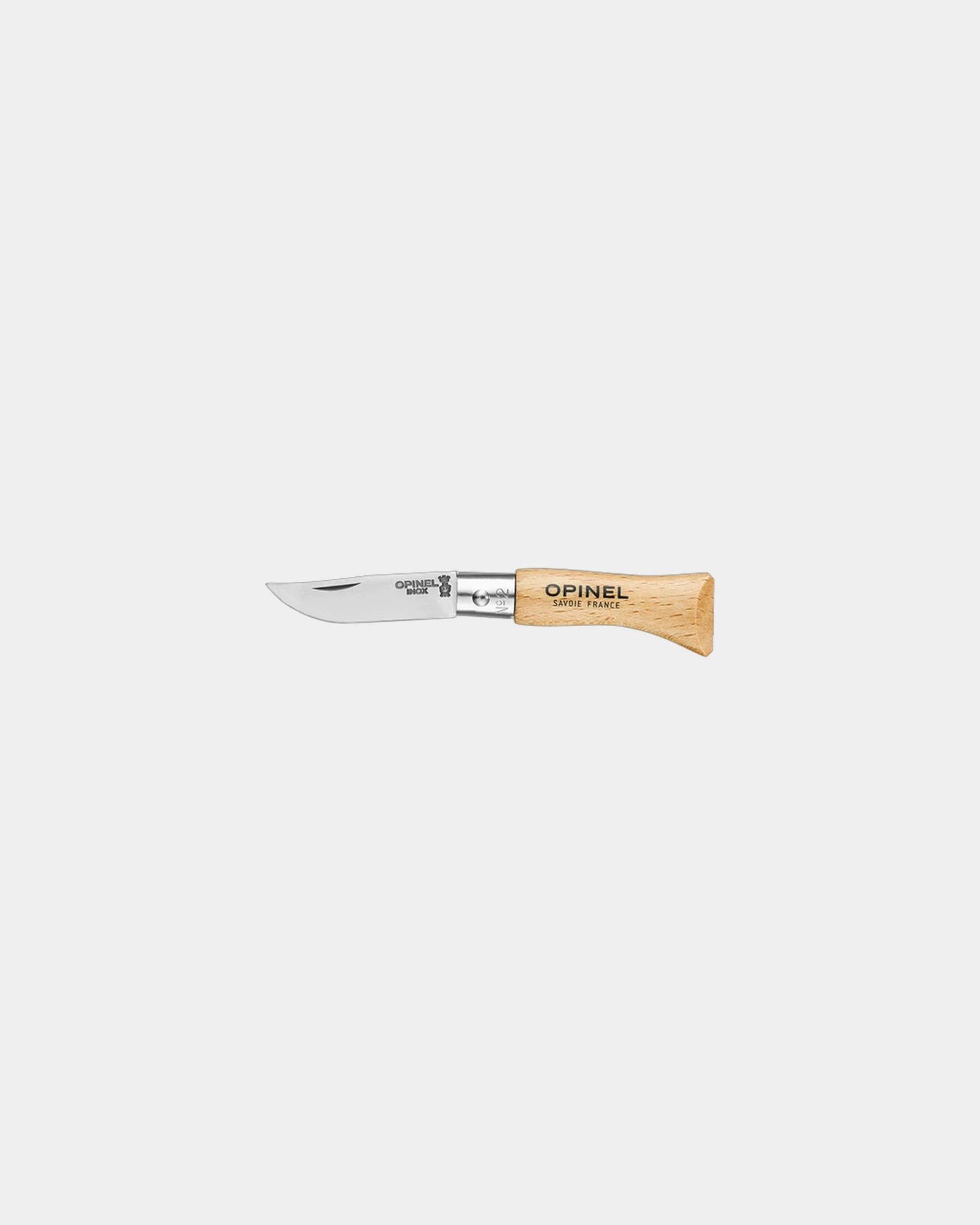 Zakmes roestvrij staal Opinel N°02 om te personaliseren - Beige