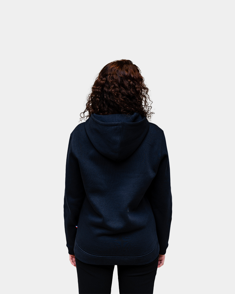 Dames hoodie Made in France om te personaliseren - 3