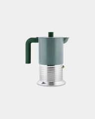 Espressomaker Vite aluminium 0,15L om te personaliseren - Salievergroen