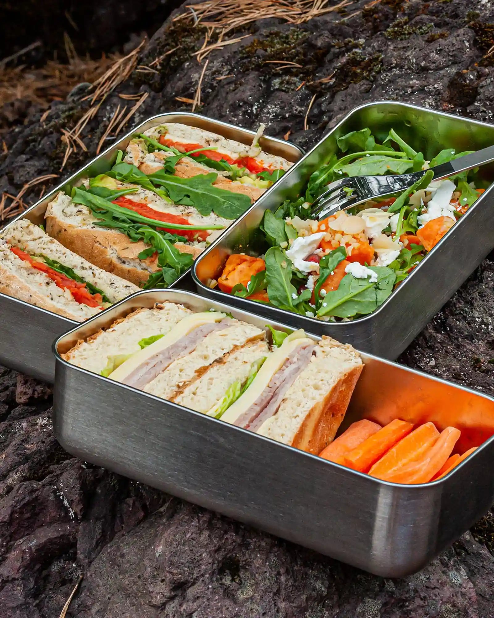 Lunchbox rvs Monbento MB Sense 700ml om te personaliseren - 22