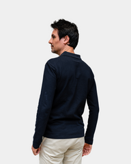 Herenpolo met lange mouwen om te personaliseren - 6
