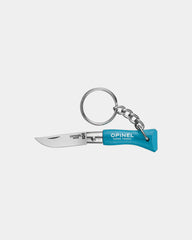 Sleutelhanger Opinel N°04 rvs om te personaliseren - Blauw