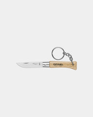 Sleutelhanger Opinel N°04 rvs om te personaliseren - Beige