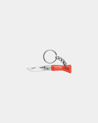 Sleutelhanger Opinel N°04 rvs om te personaliseren - Oranje